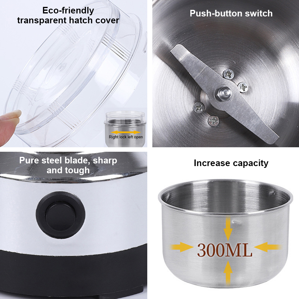 Elektrische Kaffeemühle, Edels – Coffee Bean Grinder Electric Bewertung und Preis